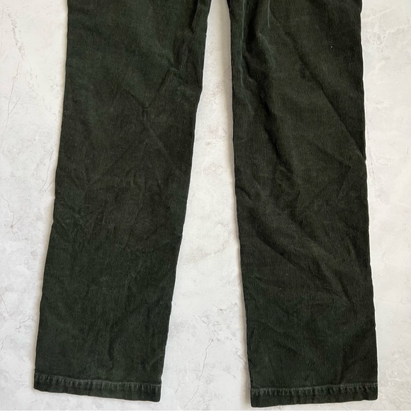 J.Crew Corduroy Straight Leg Pants Forest Green - Picture 5 of 8